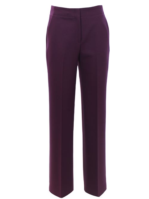Pantalone gamba larga in jersey di lana VIA MASINI 80 | A23M702N206